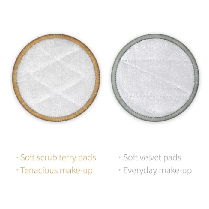 Disques démaquillants réutilisables Bambaw Pack 16