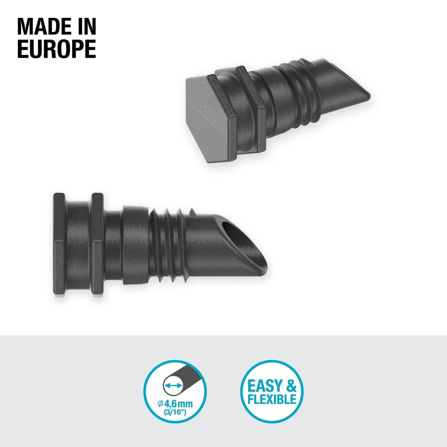 Stopfen 4,6 mm (3/16") x10 Microdripsystem Gardena