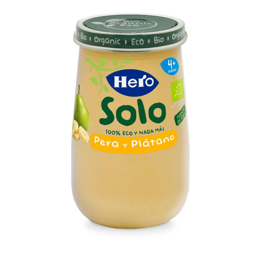 Eco Pear and Banana Jar 190 g-Hero Solo