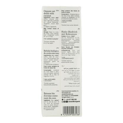 6er-Packung Amandín Hafer-Kokos-Getränk 1 L