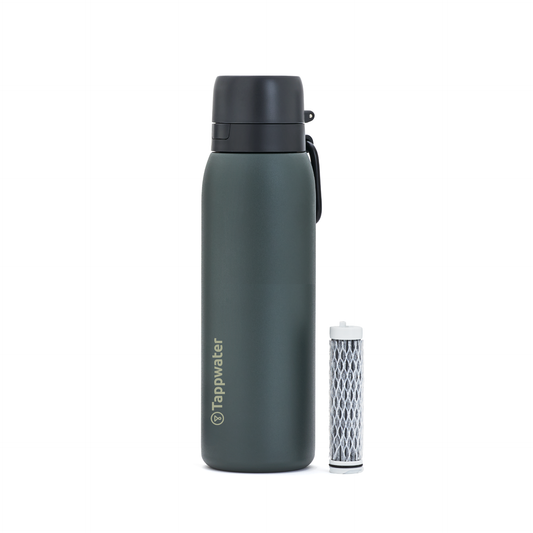 Flasche mit Trinkwasserfilter BottlePro Adventure TappWater 740 ml
