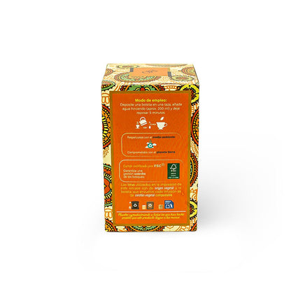 Tè Rooibos Arancia Chai per infuso Artemis Bio 20 bustine