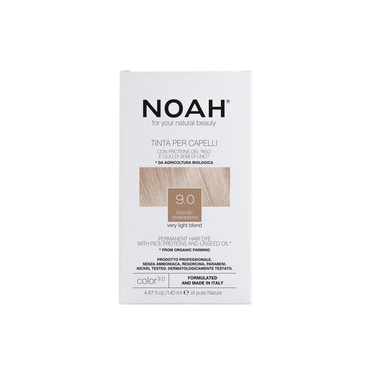 Teinture capillaire blond très clair 9.0 Noah 140 ml