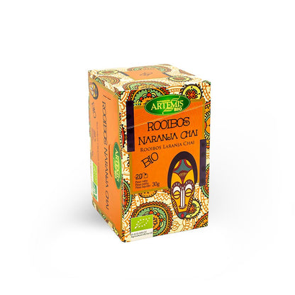 Tè Rooibos Arancia Chai per infuso Artemis Bio 20 bustine