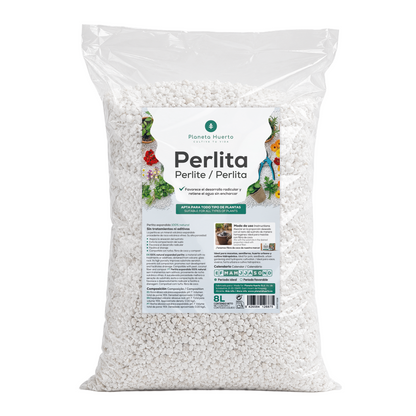 Perlite Planeta Huerto 8 liter