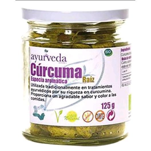 Radice di curcuma biologica 125 g Ayurveda