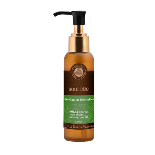 Ayurveda-Haaröl, leicht revitalisierend, für alle Haartypen, Soultree, 120 ml, mit Dosierpumpe
