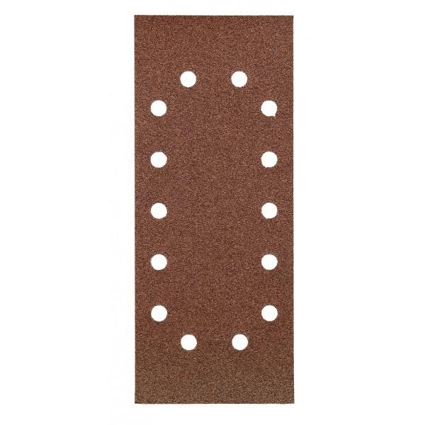 10 feuilles abrasives pour ponceuse orbitale 115 x 280 mm GR 240