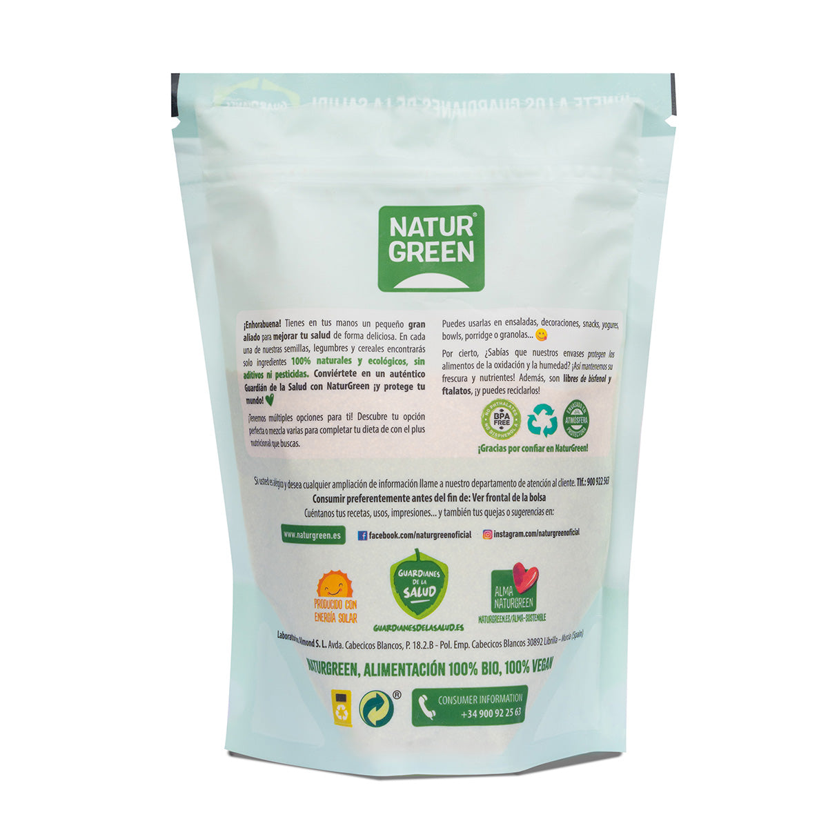 Amaranto biologico senza glutine NaturGreen 450 g