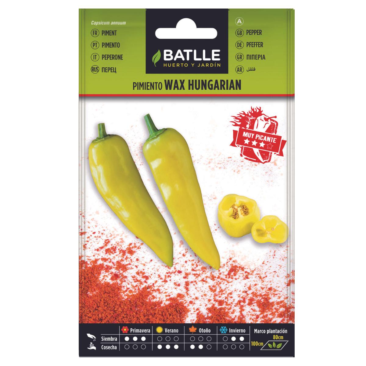 Semi di peperone Wax Hungarian Batlle