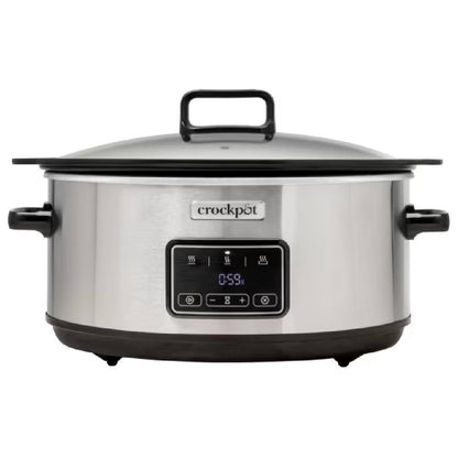 Crockpot Digitaler Slow Cooker Sizzle & Stew 6,5 l CSC112X