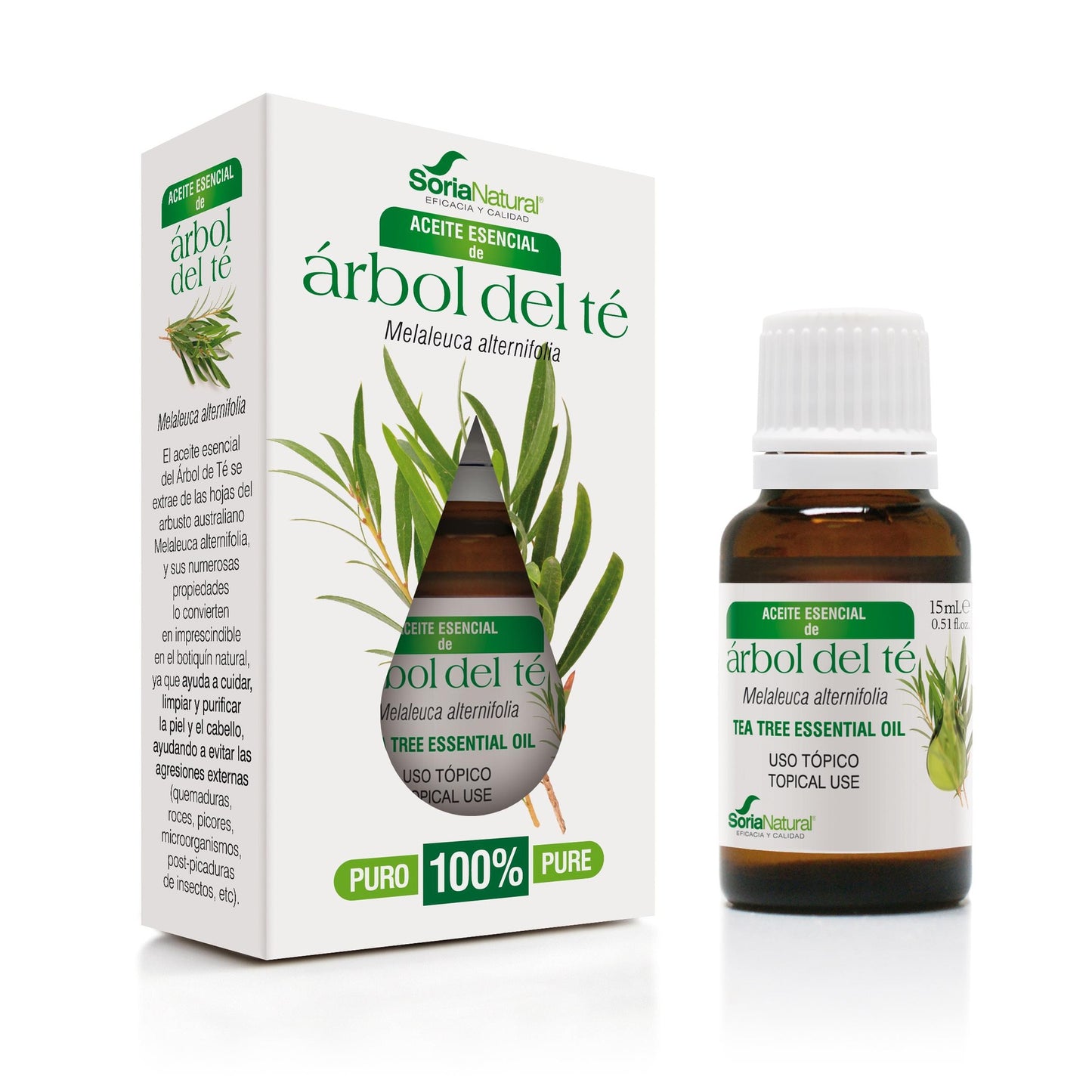 Olio di melaleuca Soria Natural 15 ml