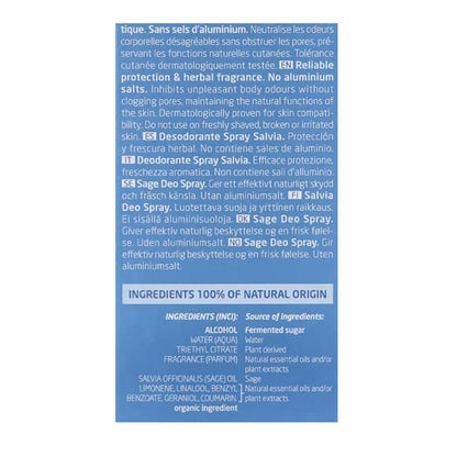 Deodorante alla salvia Weleda 100 ml