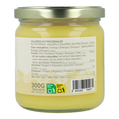 Ghee mantequilla clarificada ECO Planeta Huerto 300 g