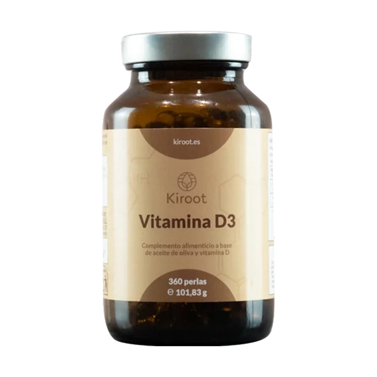 Vitamine D3, Kiroot, 360 perles
