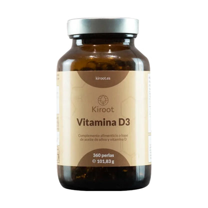 Vitamine D3, Kiroot, 360 perles