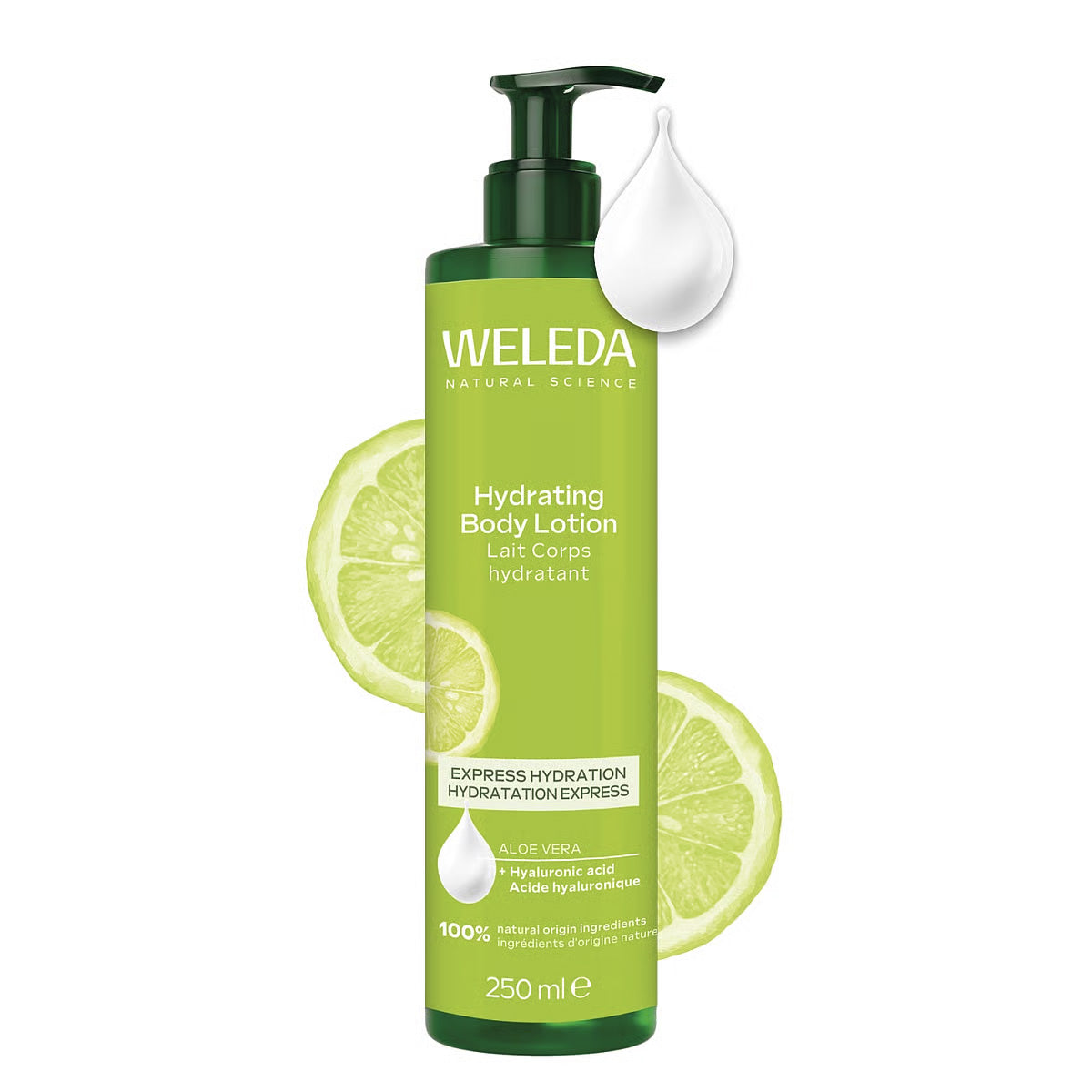 Lait corporel aux agrumes Weleda 250 ml