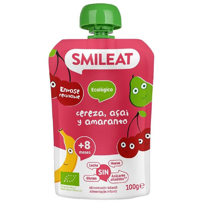 Poche de cerise, açaï et amarante ECO Smileat, 100 g