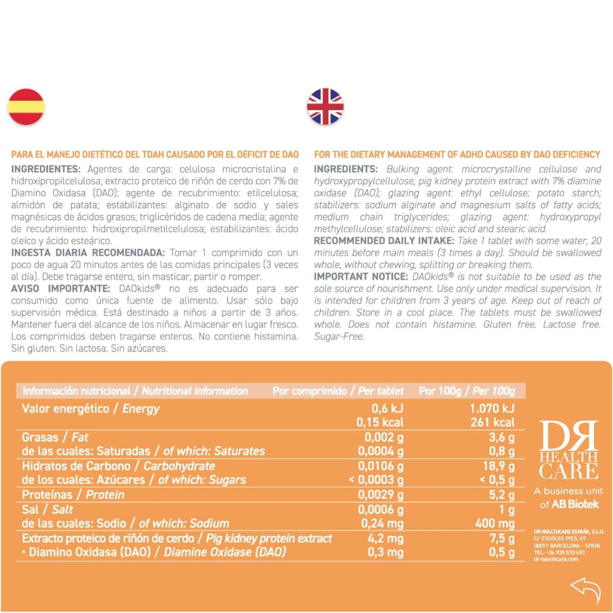 DAOkids® 60 magensaftresistente Tabletten