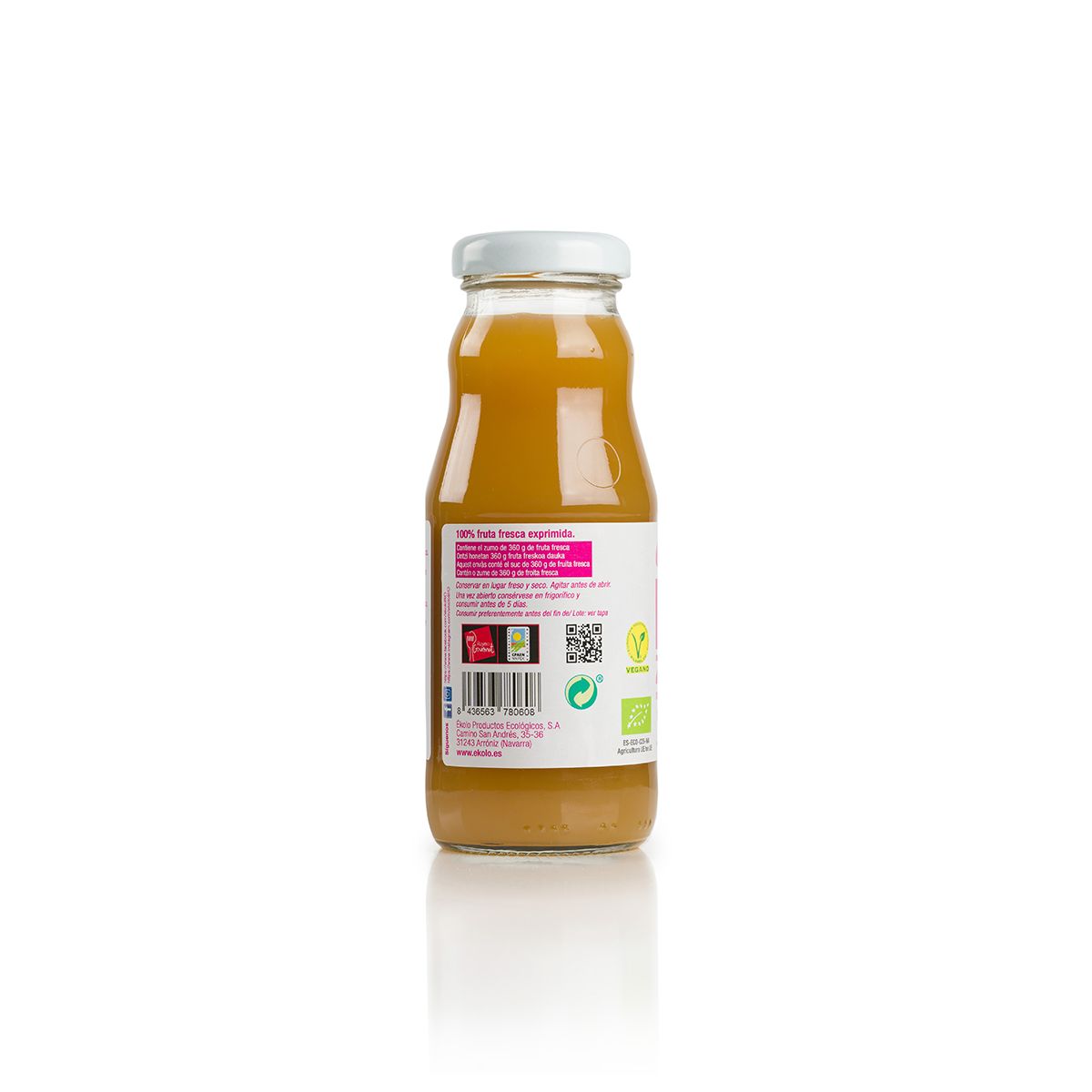 Succo di mela e mango biologico 100% spremuto Ékolo 200 ml