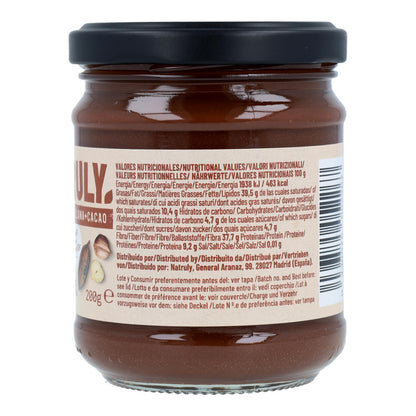 BIO-Kakao- und Haselnusscreme Natruly 200 g