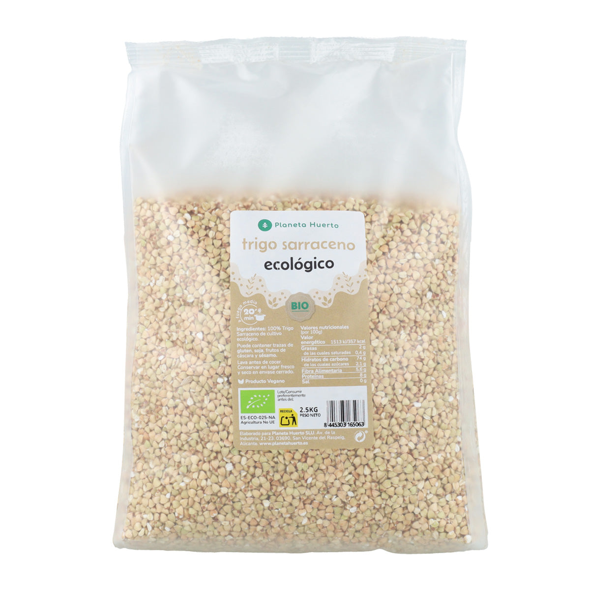Grano saraceno ECO Planeta Huerto 2,5 kg