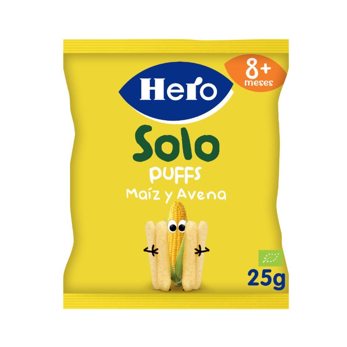 Snacks au maïs et à l'avoine Eco 25 g - Hero Solo