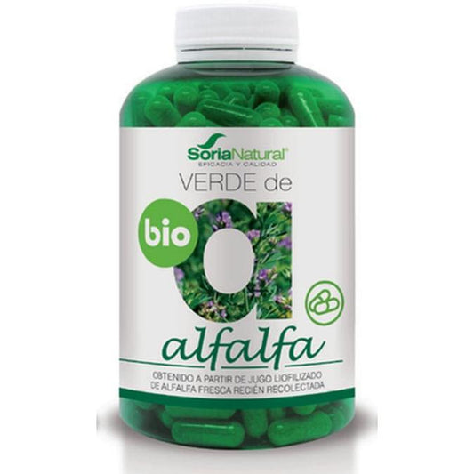 Soria Natural Alfalfa Green, 240 capsules