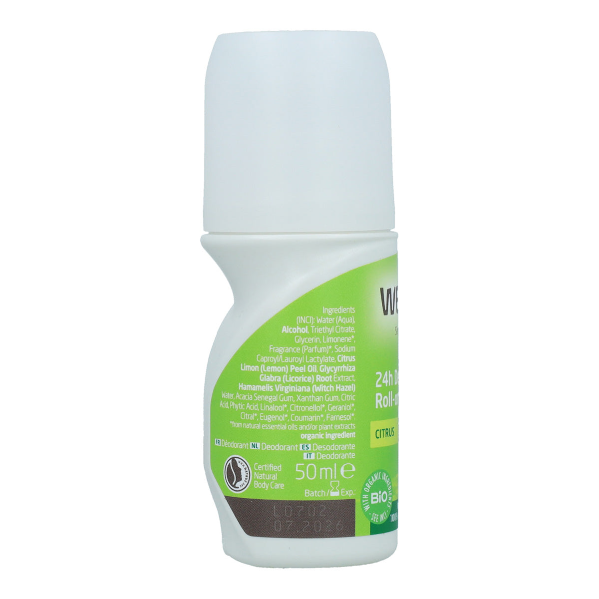 Deodorant Roll-On Citrus Weleda 50 ml
