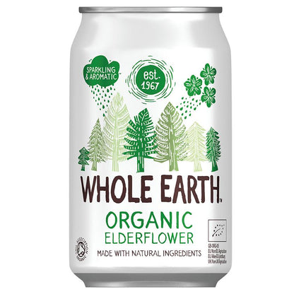 Biologische frisdrank van vlierbes Whole Earth 330 ml