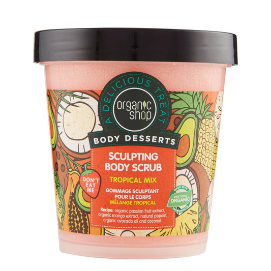 Lichaamsscrub met tropische mix Organic Shop 450 ml