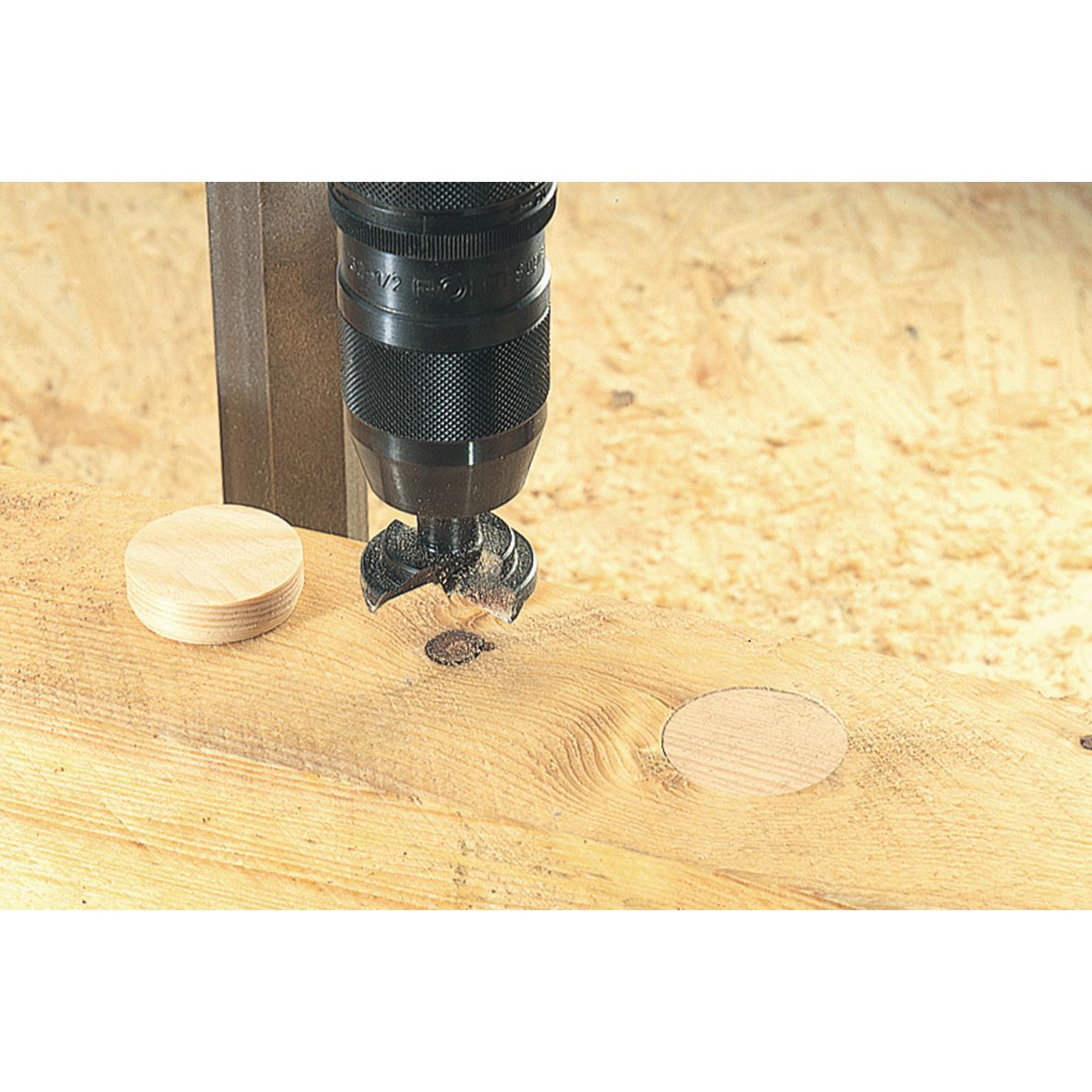 Flache Stifte oder konische Plättchen Wolfcraft 50 Stück x Durchmesser 15 mm.