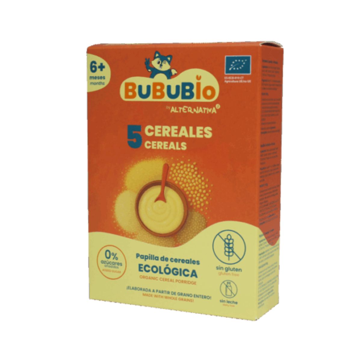Glutenfreier 5-Korn-Brei BIO BUBUBIO 200 g