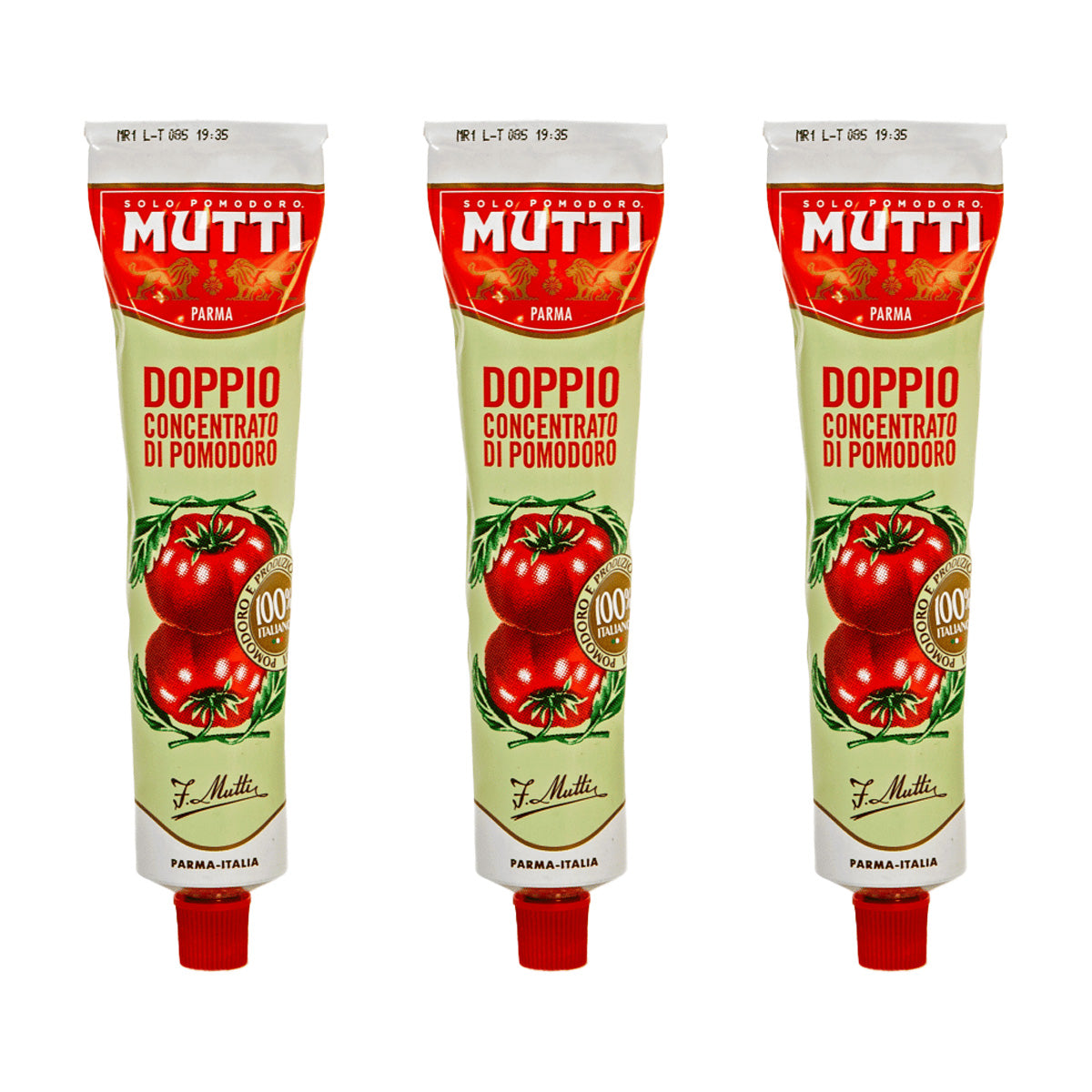 3er-Pack Mutti Doppelkonzentriertes Tomatenmark 130 g
