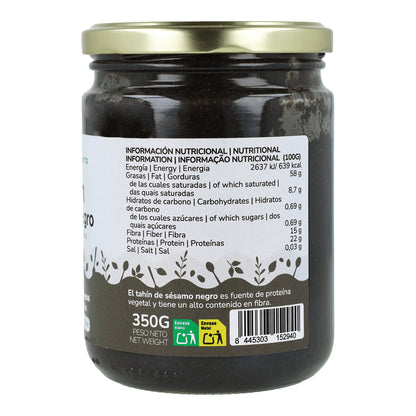 Tahini z czarnym sezamem ECO Planet Garden 350 g