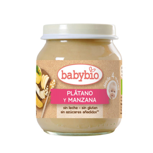 Babybio Banana and Apple Jar 130 g