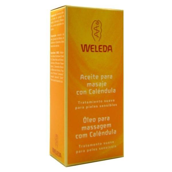 Olejek do masażu z nagietkiem Weleda, 100 ml