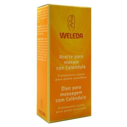 Olejek do masażu z nagietkiem Weleda, 100 ml