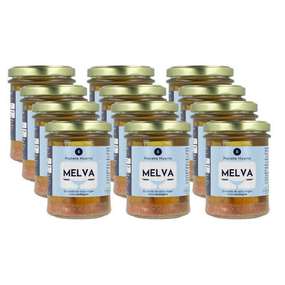Pack of 12x Fregola in extra virgin olive oil ECO Planeta Huerto 190 g