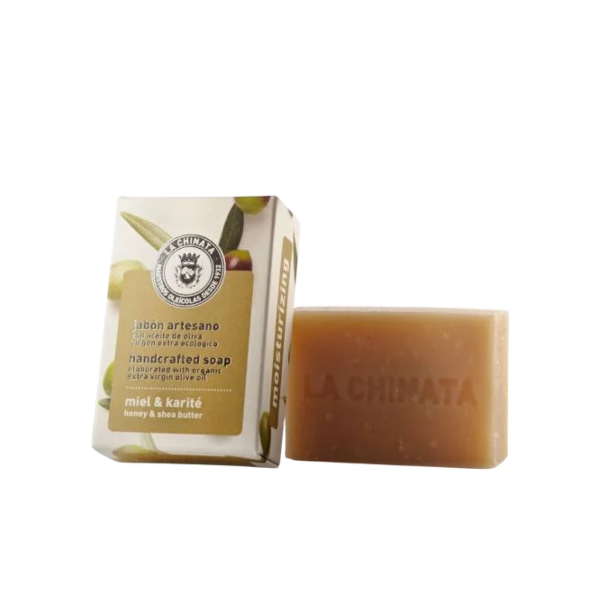 Karité Honey Moisturising Handmade Soap, 100 g, La Chinata