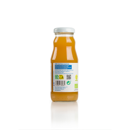 Succo di pesca e uva 100% spremuto Ékolo biologico 200 ml