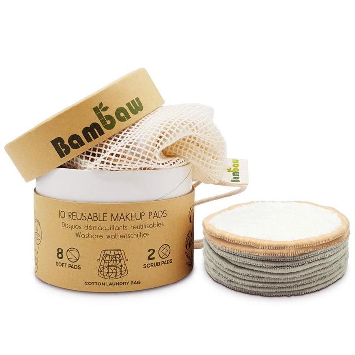 Disques démaquillants réutilisables Bambaw Pack 16