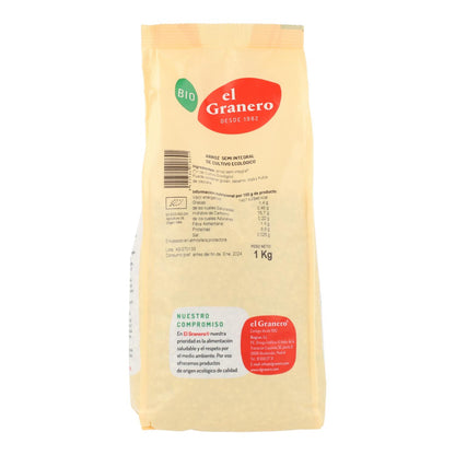 Riz semi-complet bio El Granero 1 kg