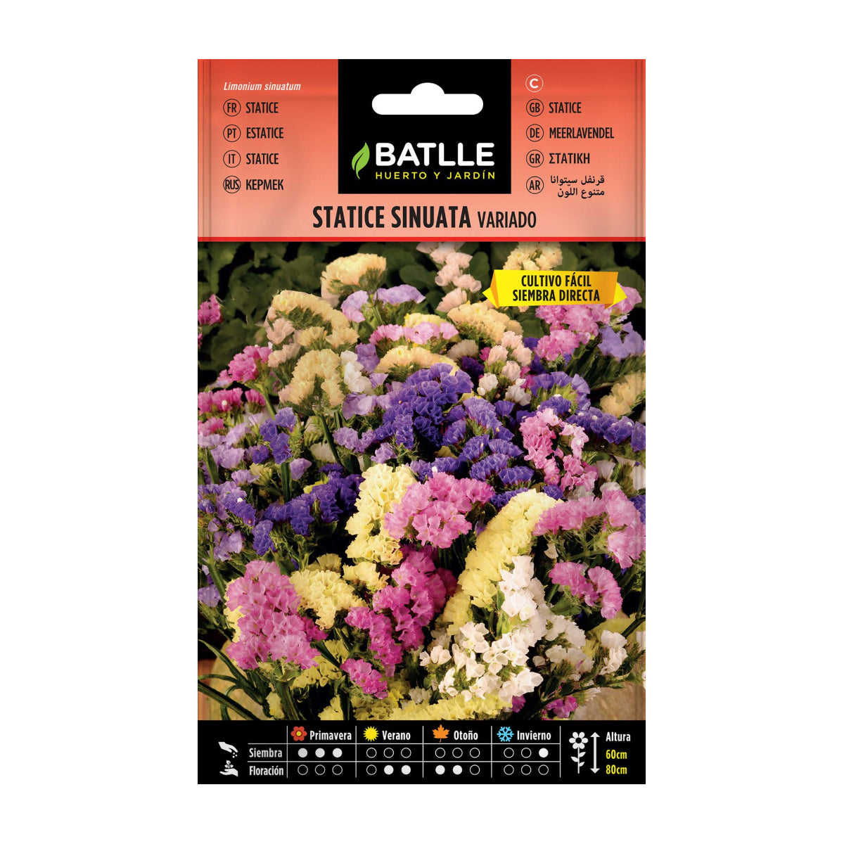 Semillas de Statice sinuata variado Batlle