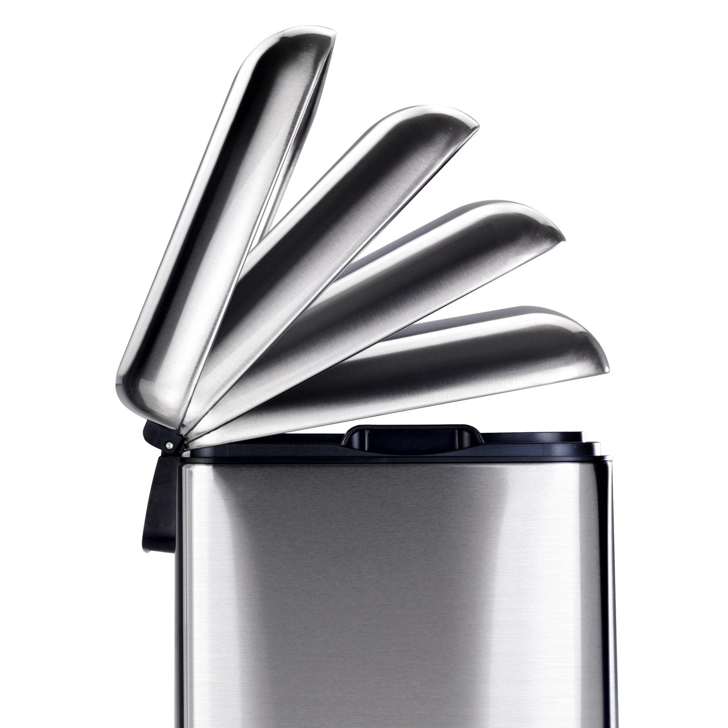 Pattumiera con pedale in acciaio inossidabile Easy Close Studio Duo, 2 x 20 l.