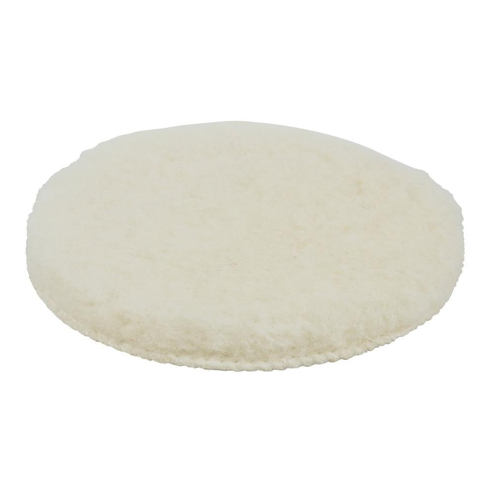 1 samoprzylepna tarcza szlifierska z wełny owczej, Ø 150 mm.