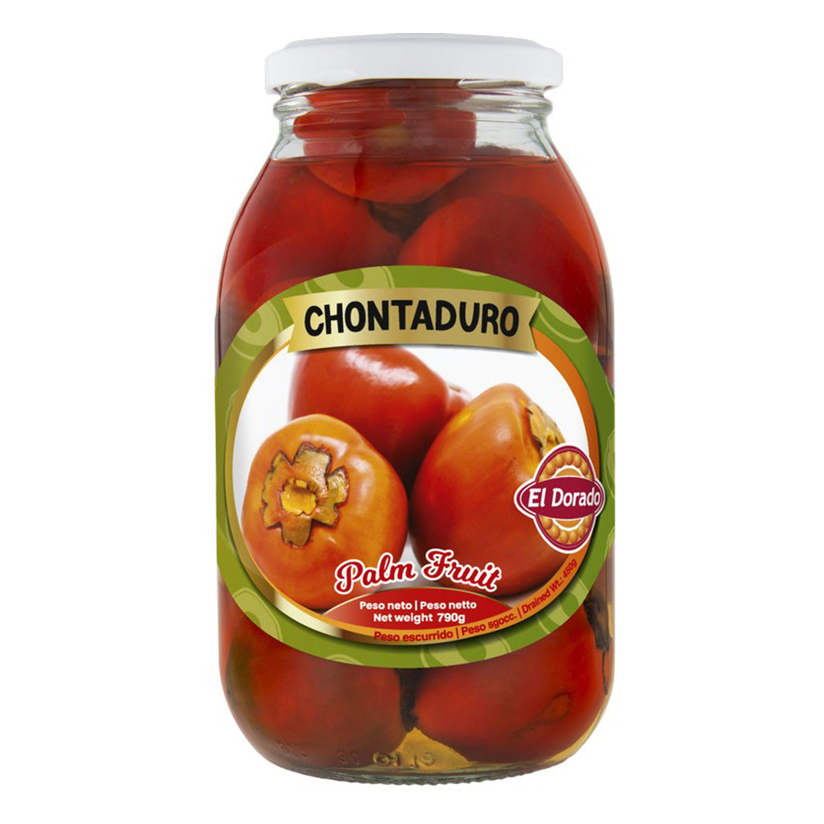 Chontaduro in pekel El Dorado 790 g